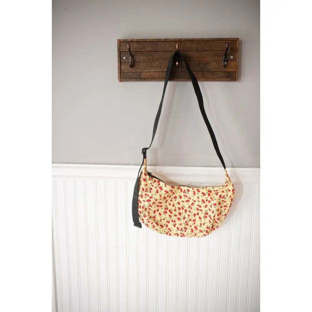 Baggu Medium Nylon Crescent Bag Cherry Land